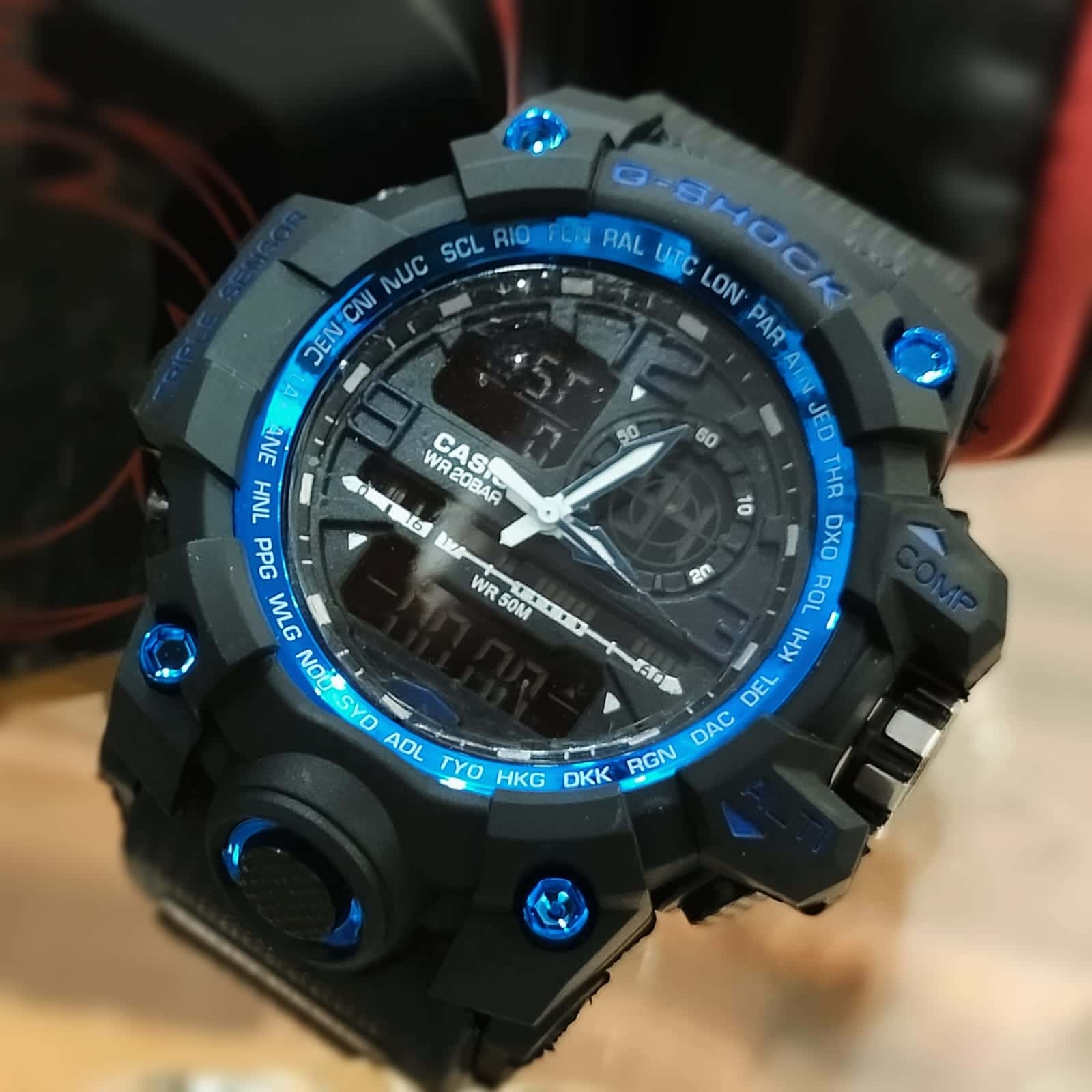 C.A.S.I.O 20BAR Multi Display Shock Resistant Sport Watch - RF-332