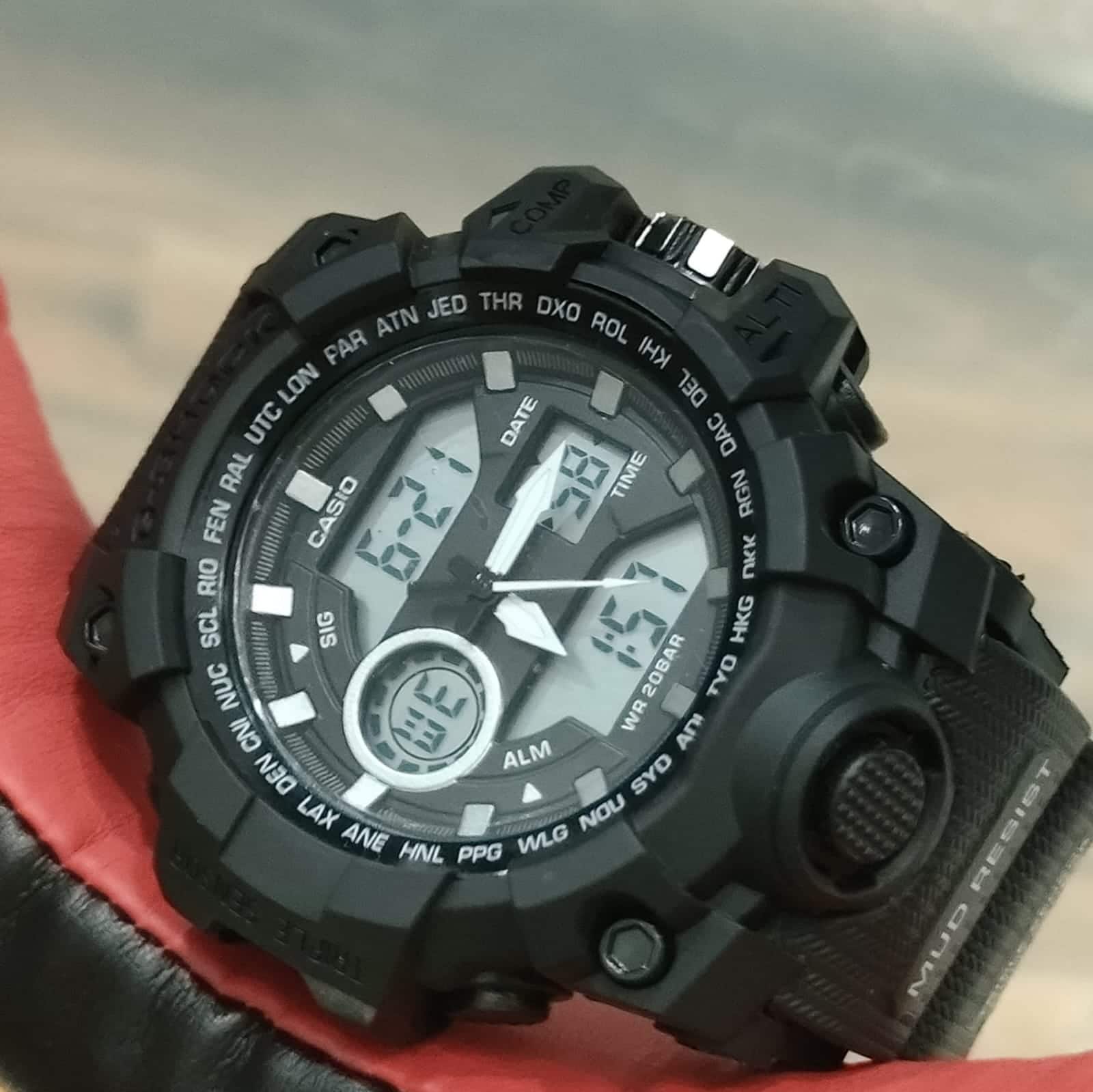 C.A.S.I.O 20BAR Multi Display Shock Resistant Sport Watch - RF-332