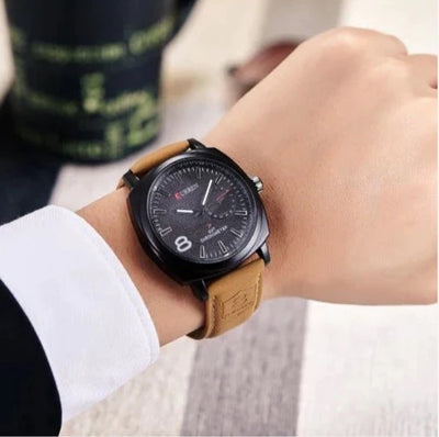 Royal Class Luxury Men's Watch C U R R E N Route 8 - RP531