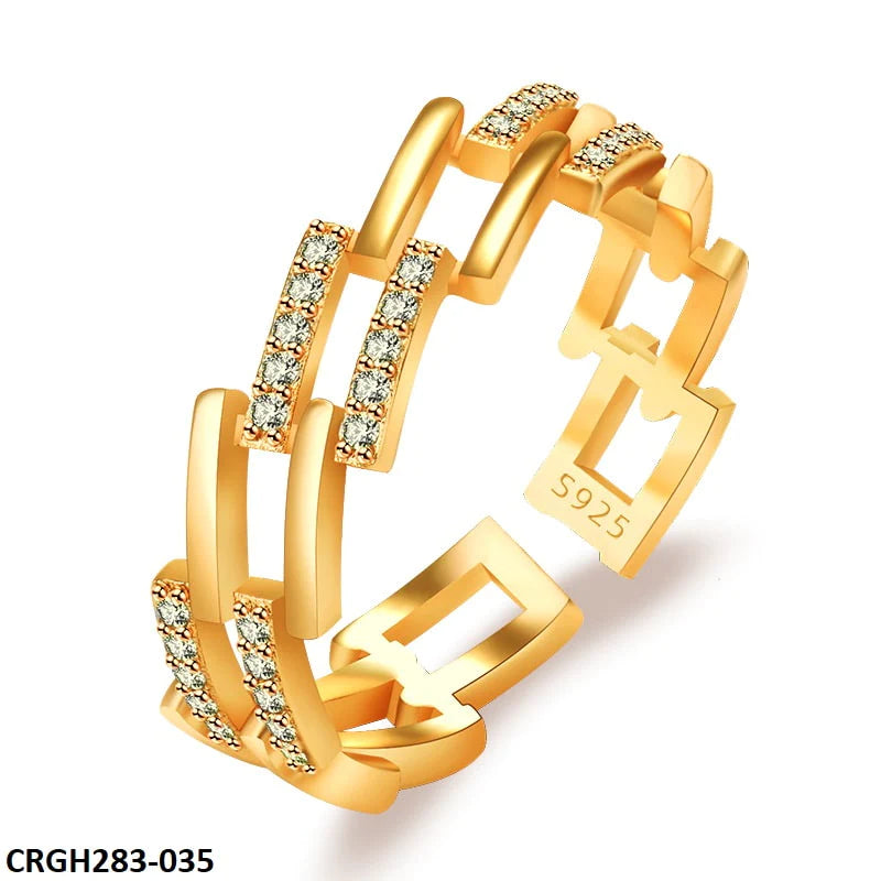 HNJ Zigzag Ring Adjustable - CRGH283