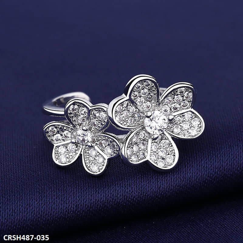 BLX Flower Layer Adjustable Ring-CRSH487