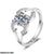 Tapered Design 925 Sterling Silver Ring Adjustable-CRSH514