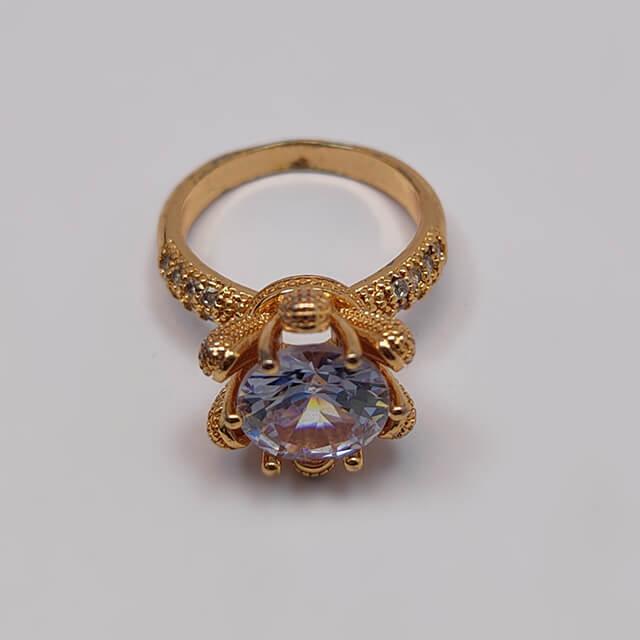 Stylish Diamond Stone Ring for Girls/Women - zebaishjewellers