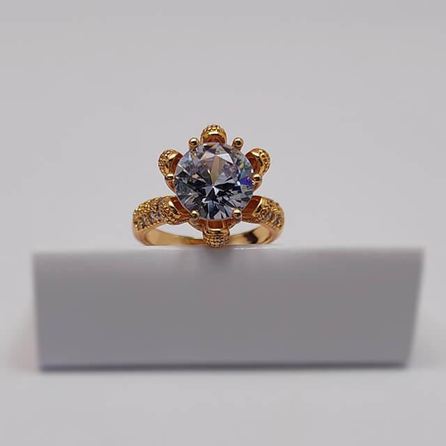 Stylish Diamond Stone Ring for Girls/Women - zebaishjewellers