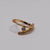 Stylish Single Stone Golden Ring for Girls/Women