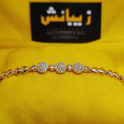 Trendy Gold Platted Stylish Bracelet For Girls/Women