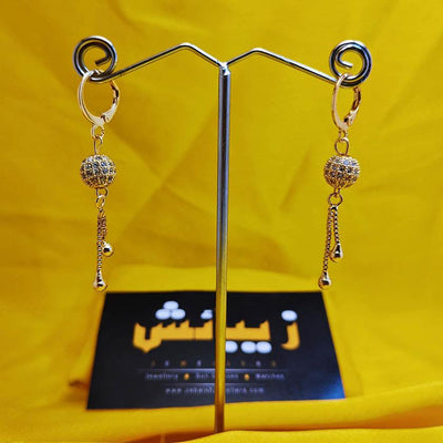 Beautiful ball shape Long Chain Earrings for Girls/Women - zebaishjewellers