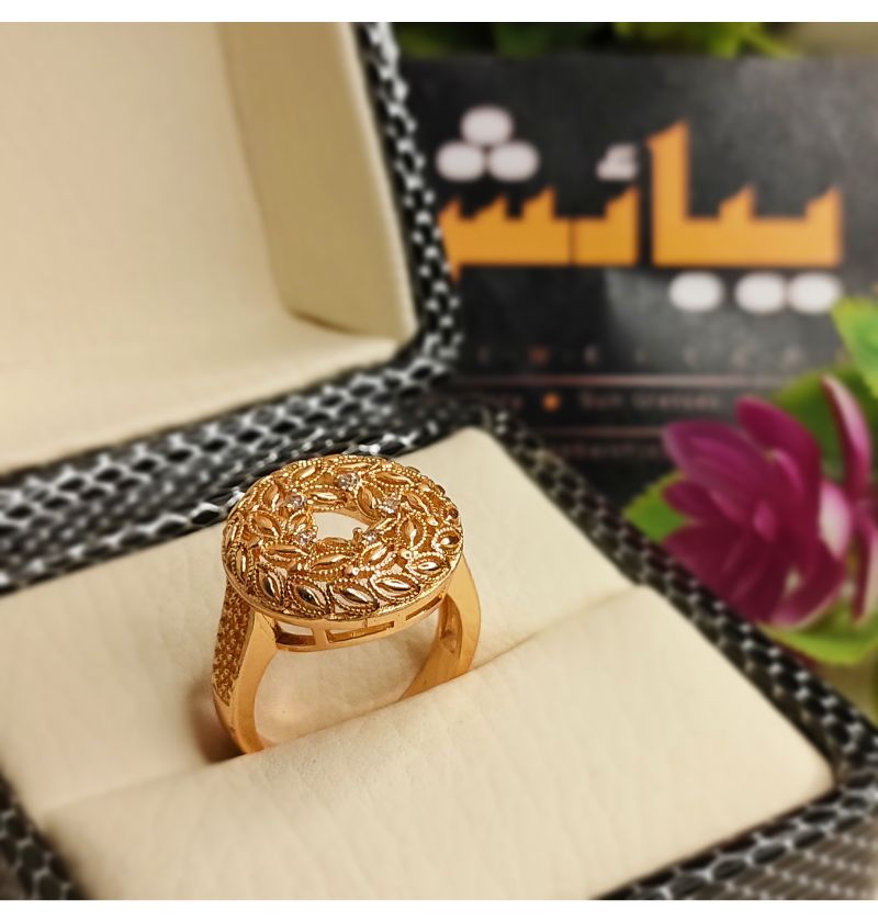 Antique Gold Plated Gulband Ring for Girls/Women