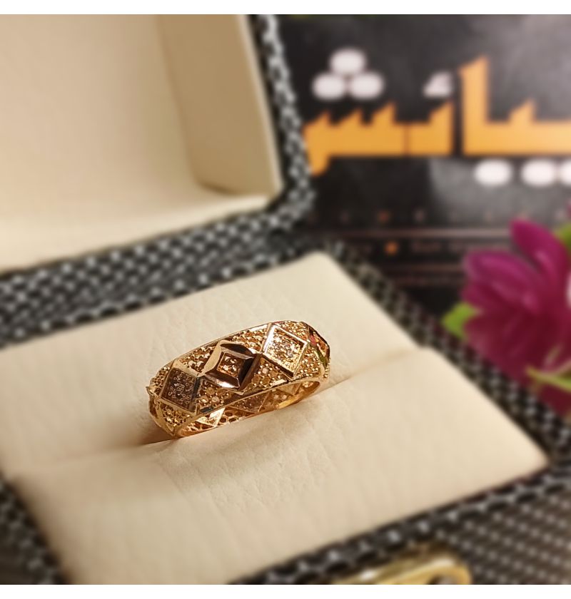 Sterling Gold Plated Ring for Girls/Women