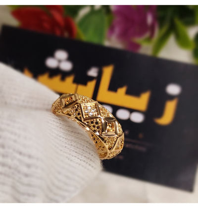 Sterling Gold Plated Ring for Girls/Women