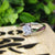 Diamond Cut Stone Original 925 Sterling Silver Ring