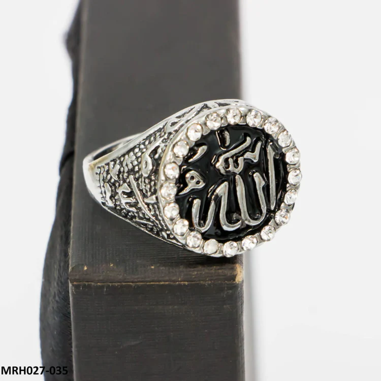 ALH Calligraphy Round Men Ring-MRH027