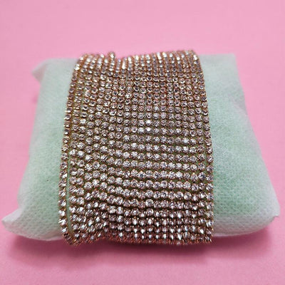 Beautiful Exquisite Luxury Roman Crystal Bracelet For Girls/Women - zebaishjewellers